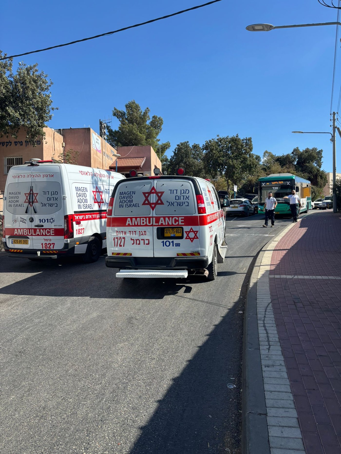 זירת התאונה
