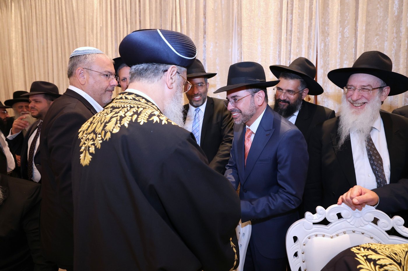 שמחת נישואי נכדת הראשל"צ הגאון רבי דוד יוסף