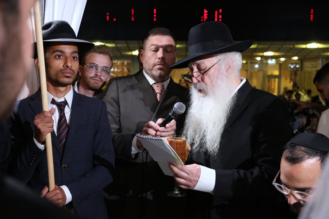 שמחת נישואי נכדת הראשל"צ הגאון רבי דוד יוסף
