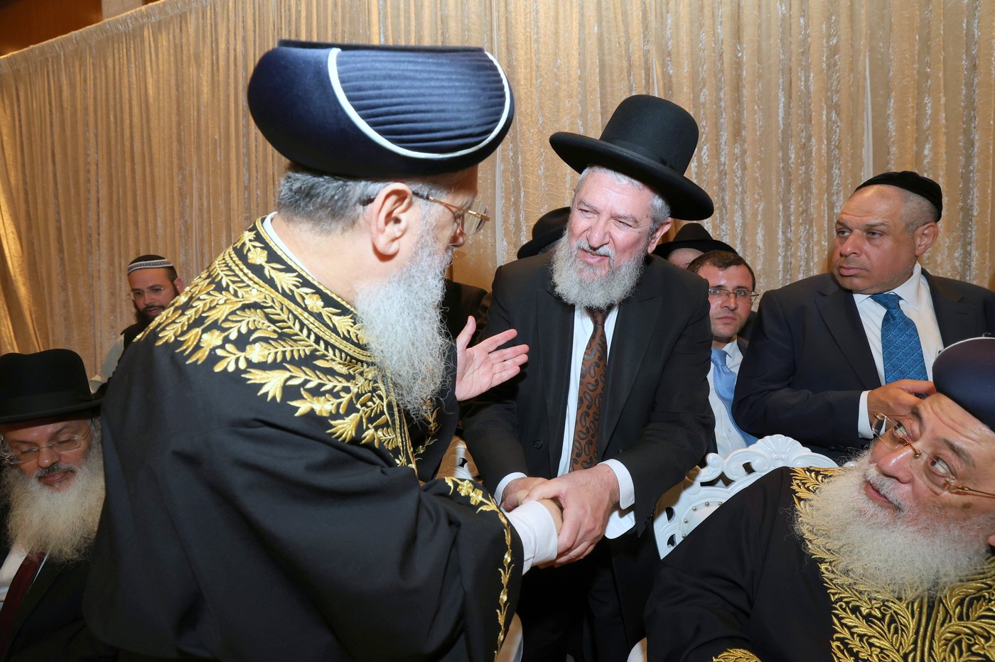 שמחת נישואי נכדת הראשל"צ הגאון רבי דוד יוסף