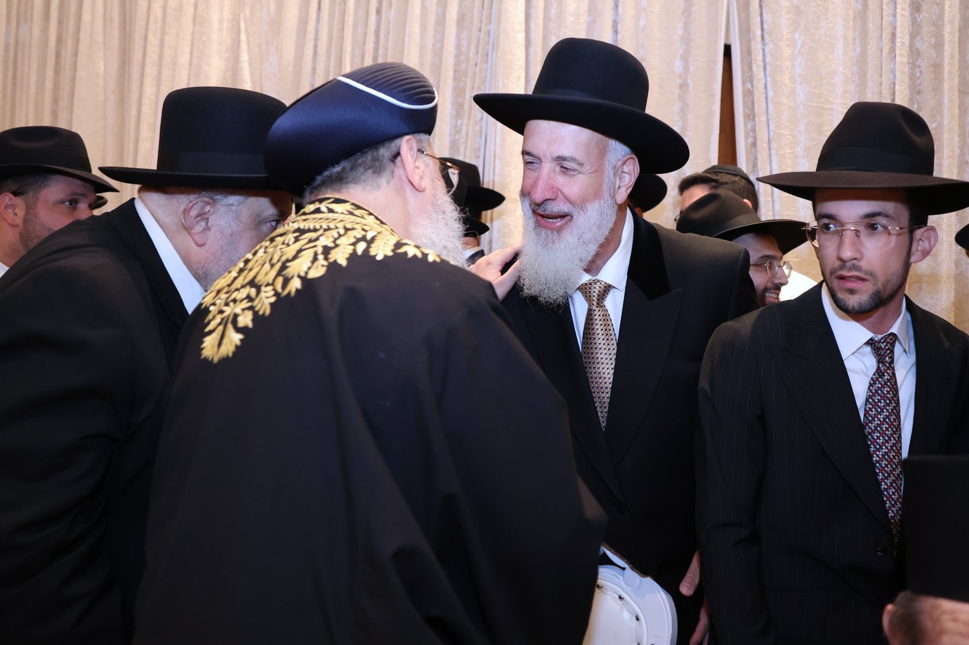 שמחת נישואי נכדת הראשל"צ הגאון רבי דוד יוסף
