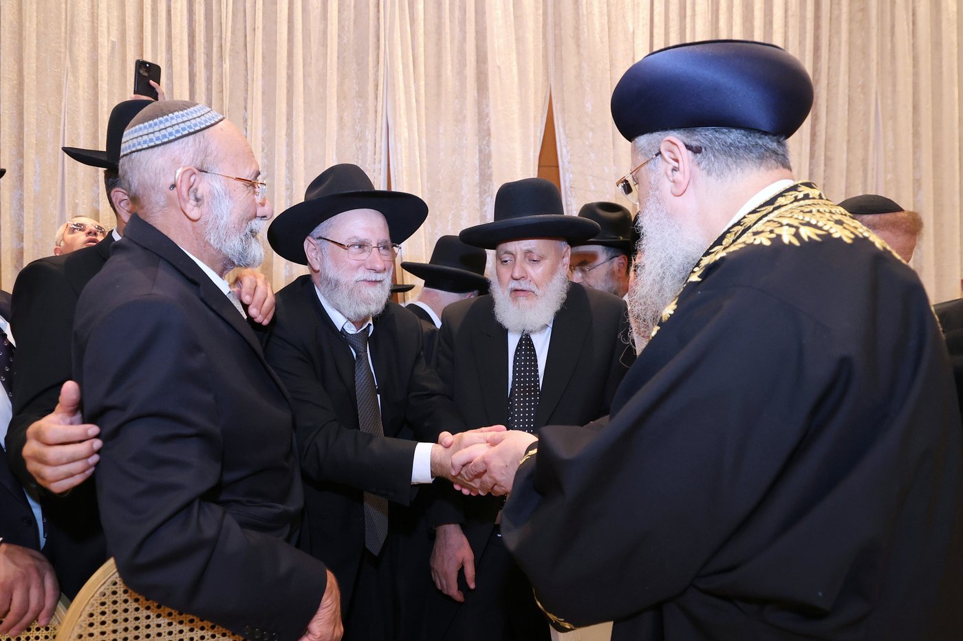שמחת נישואי נכדת הראשל"צ הגאון רבי דוד יוסף