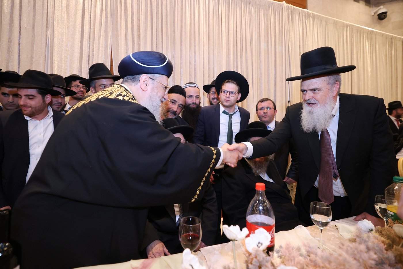 שמחת נישואי נכדת הראשל"צ הגאון רבי דוד יוסף