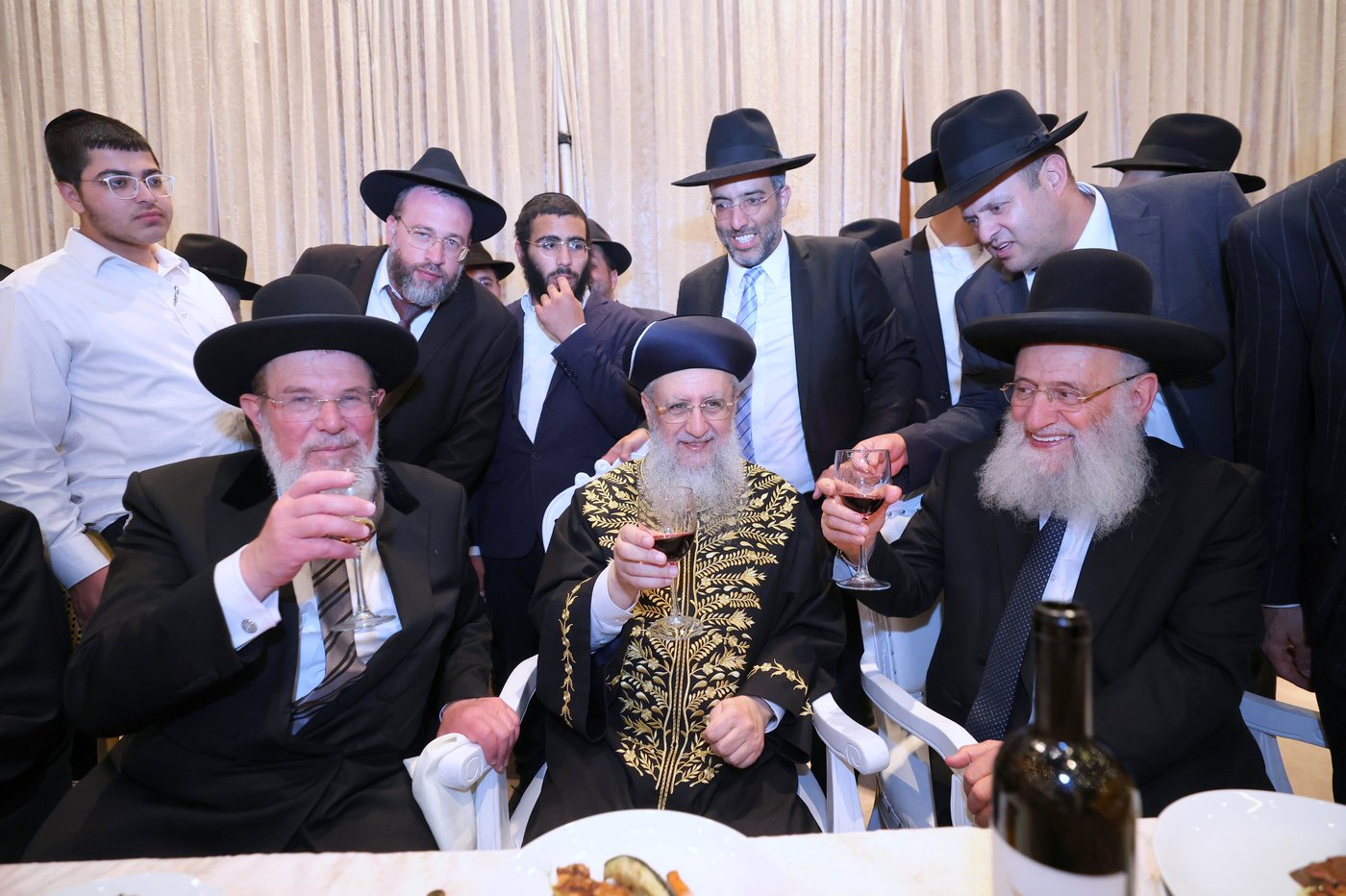 שמחת נישואי נכדת הראשל"צ הגאון רבי דוד יוסף