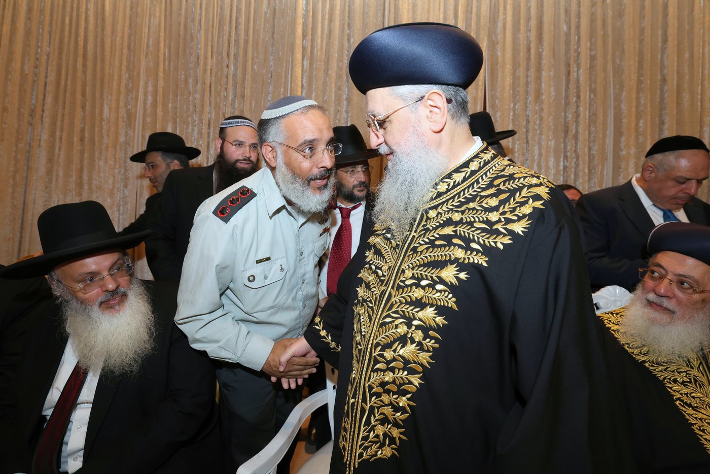 שמחת נישואי נכדת הראשל"צ הגאון רבי דוד יוסף