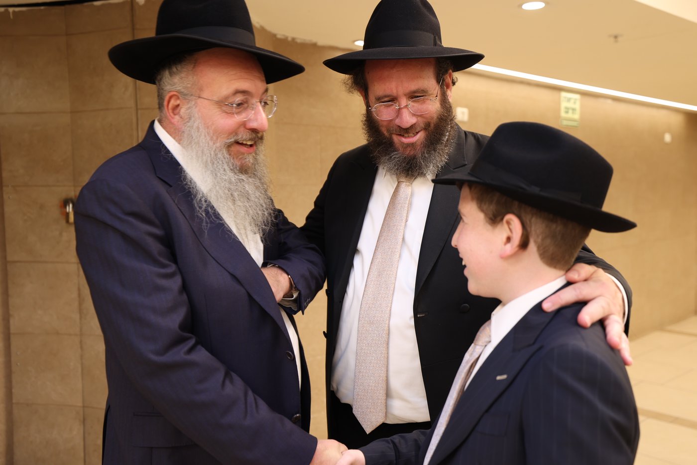 שמחת בר המצוה לנכד הגאון רבי אליעזר דינר