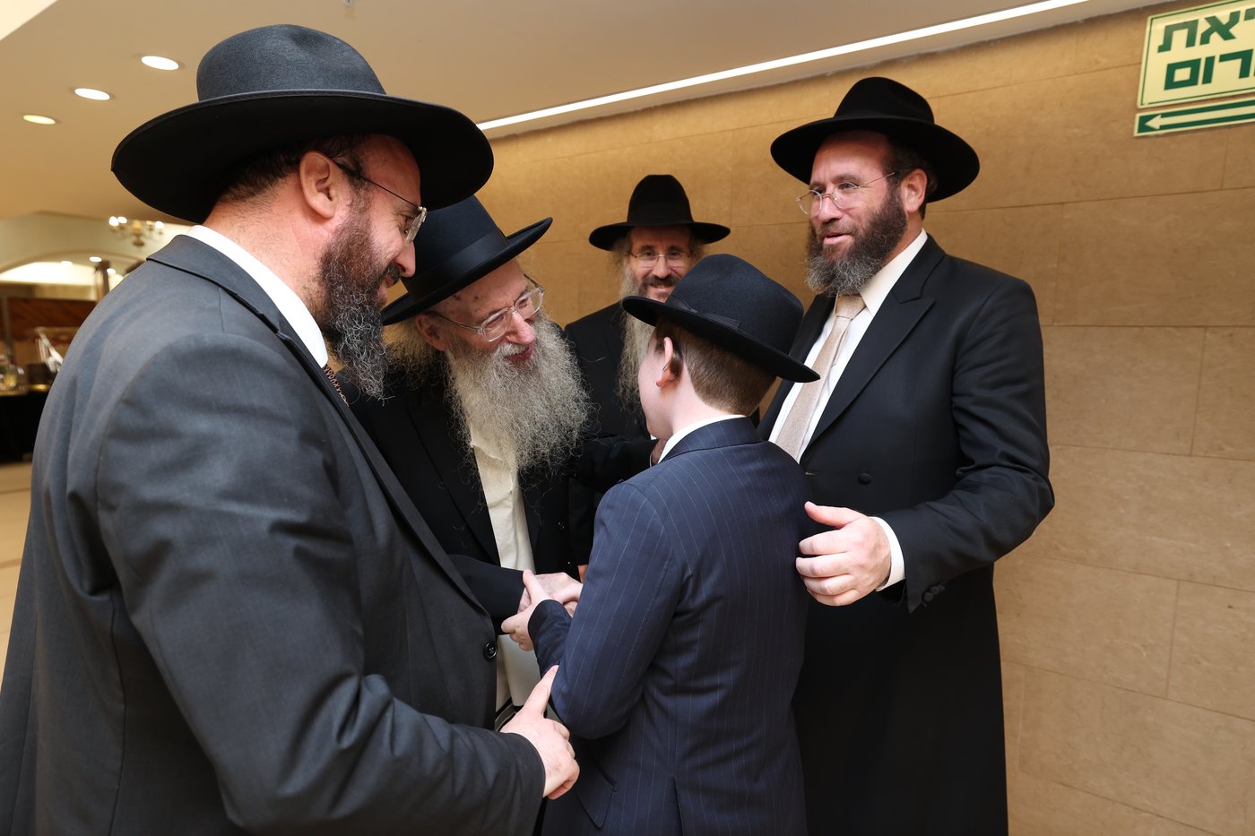 שמחת בר המצוה לנכד הגאון רבי אליעזר דינר
