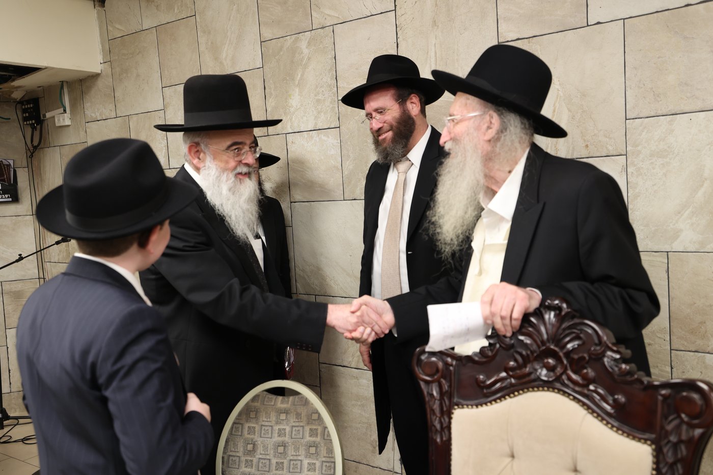 שמחת בר המצוה לנכד הגאון רבי אליעזר דינר