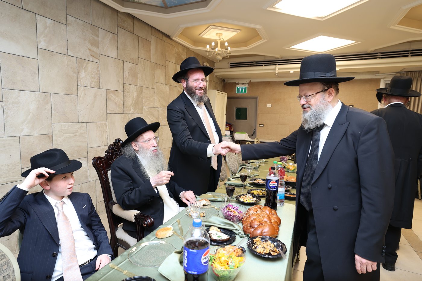 שמחת בר המצוה לנכד הגאון רבי אליעזר דינר
