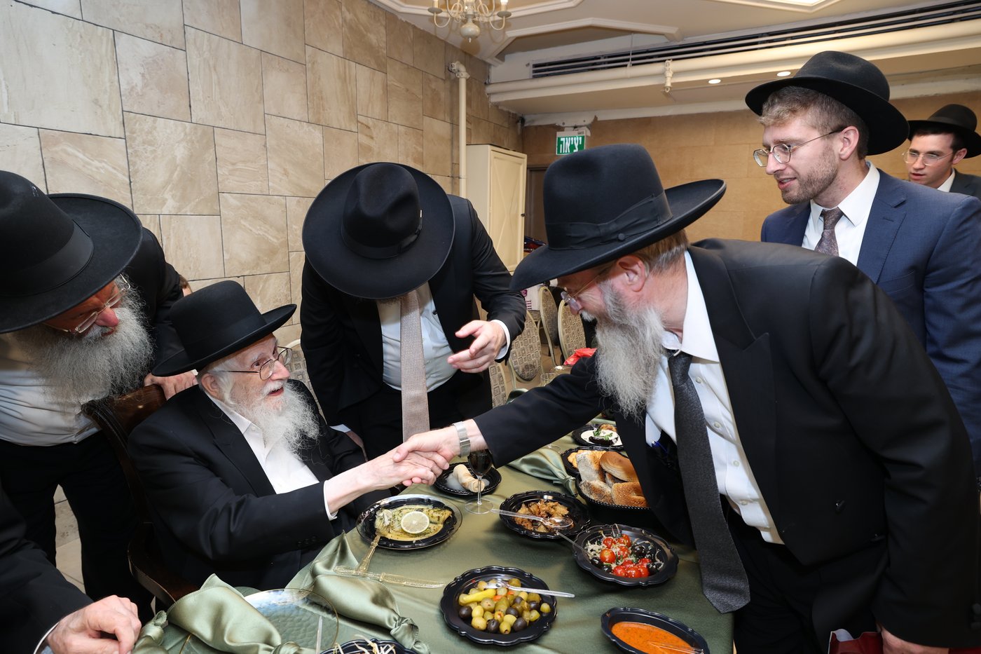 שמחת בר המצוה לנכד הגאון רבי אליעזר דינר