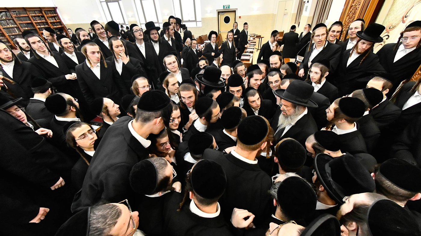 הגאון רבי דוד כהן בשיחת חיזוק בישיבת באבוב