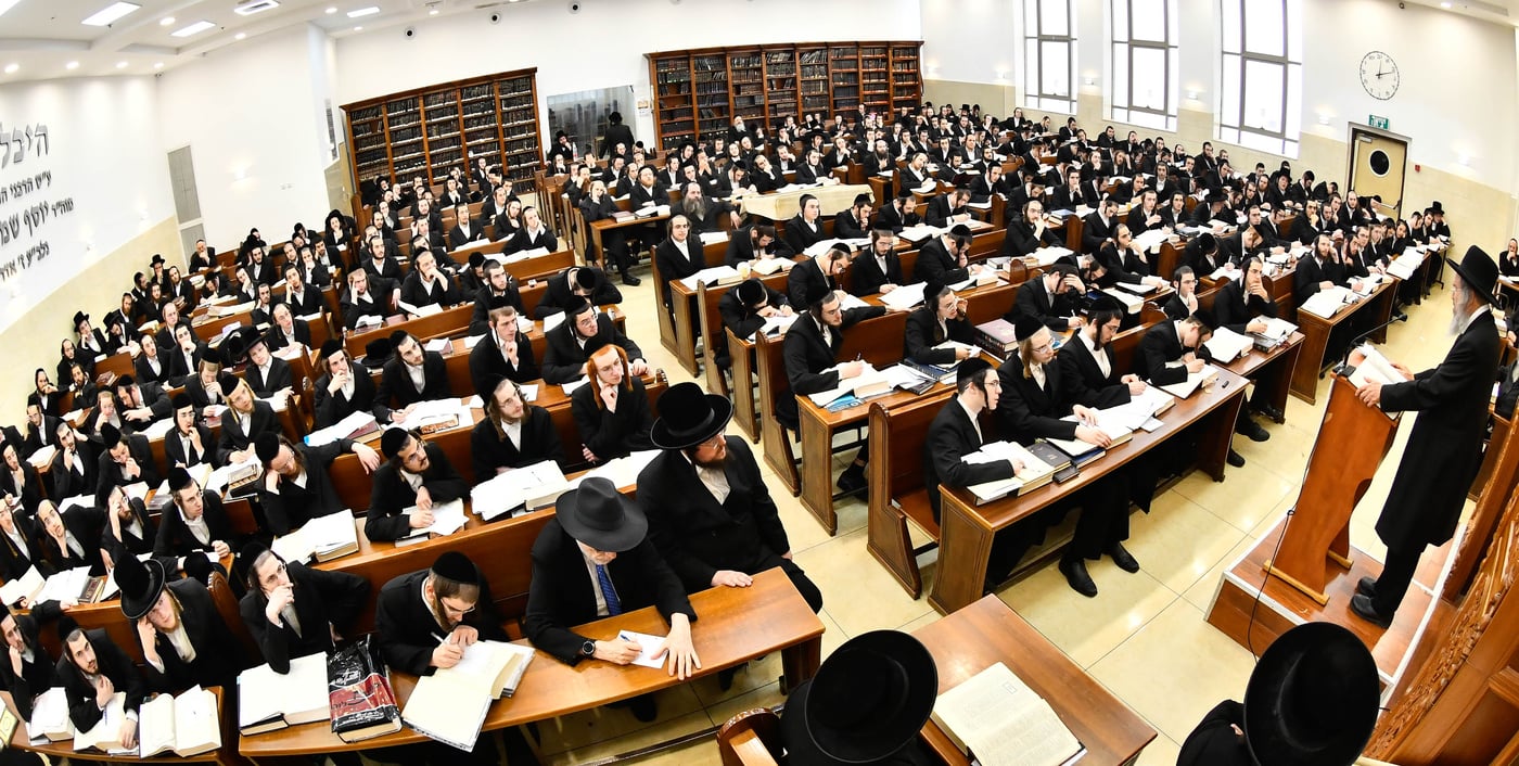 הגאון רבי דוד כהן בשיחת חיזוק בישיבת באבוב