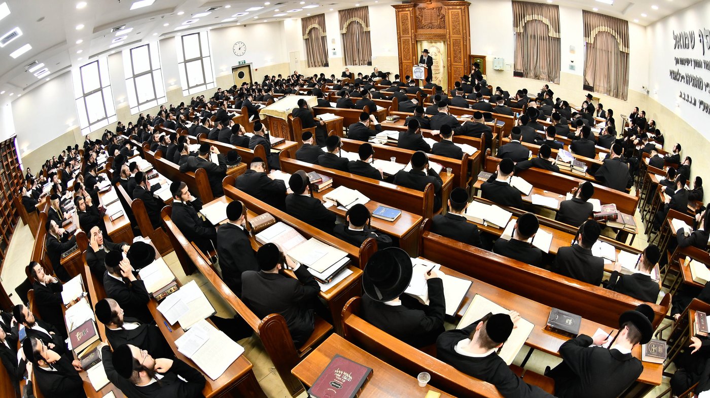 הגאון רבי דוד כהן בשיחת חיזוק בישיבת באבוב