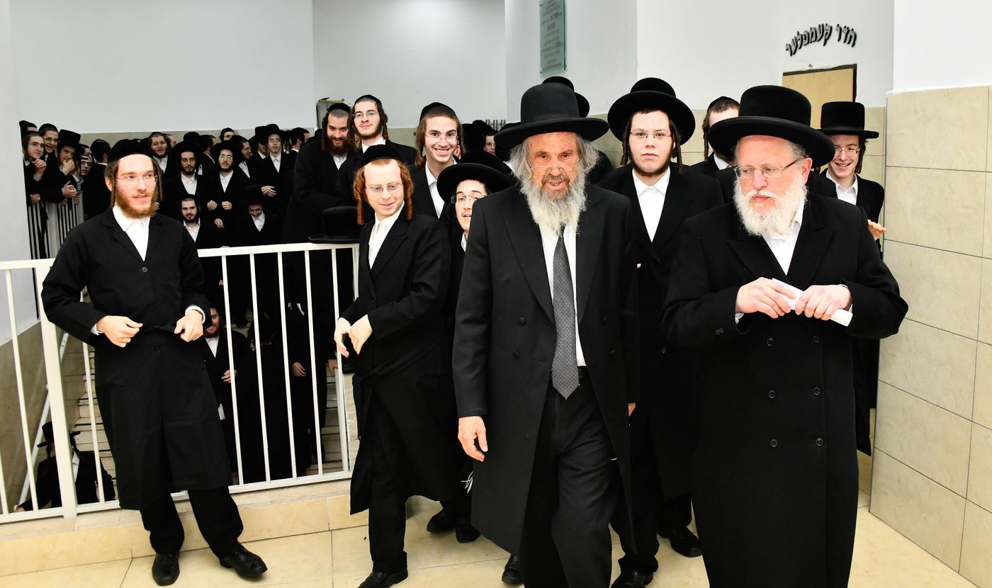 הגאון רבי דוד כהן בשיחת חיזוק בישיבת באבוב