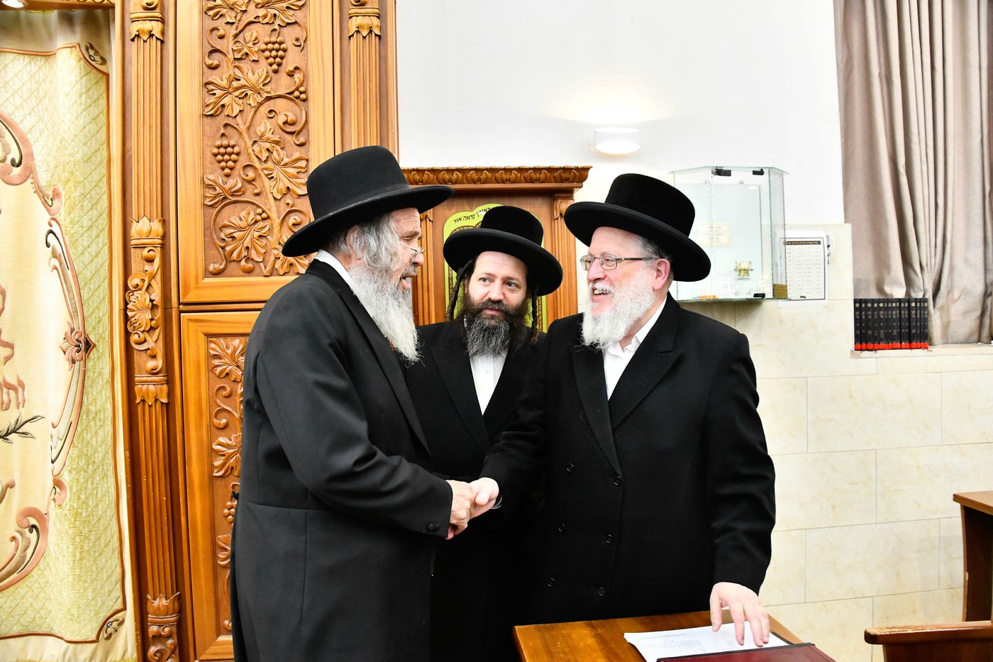 הגאון רבי דוד כהן בשיחת חיזוק בישיבת באבוב