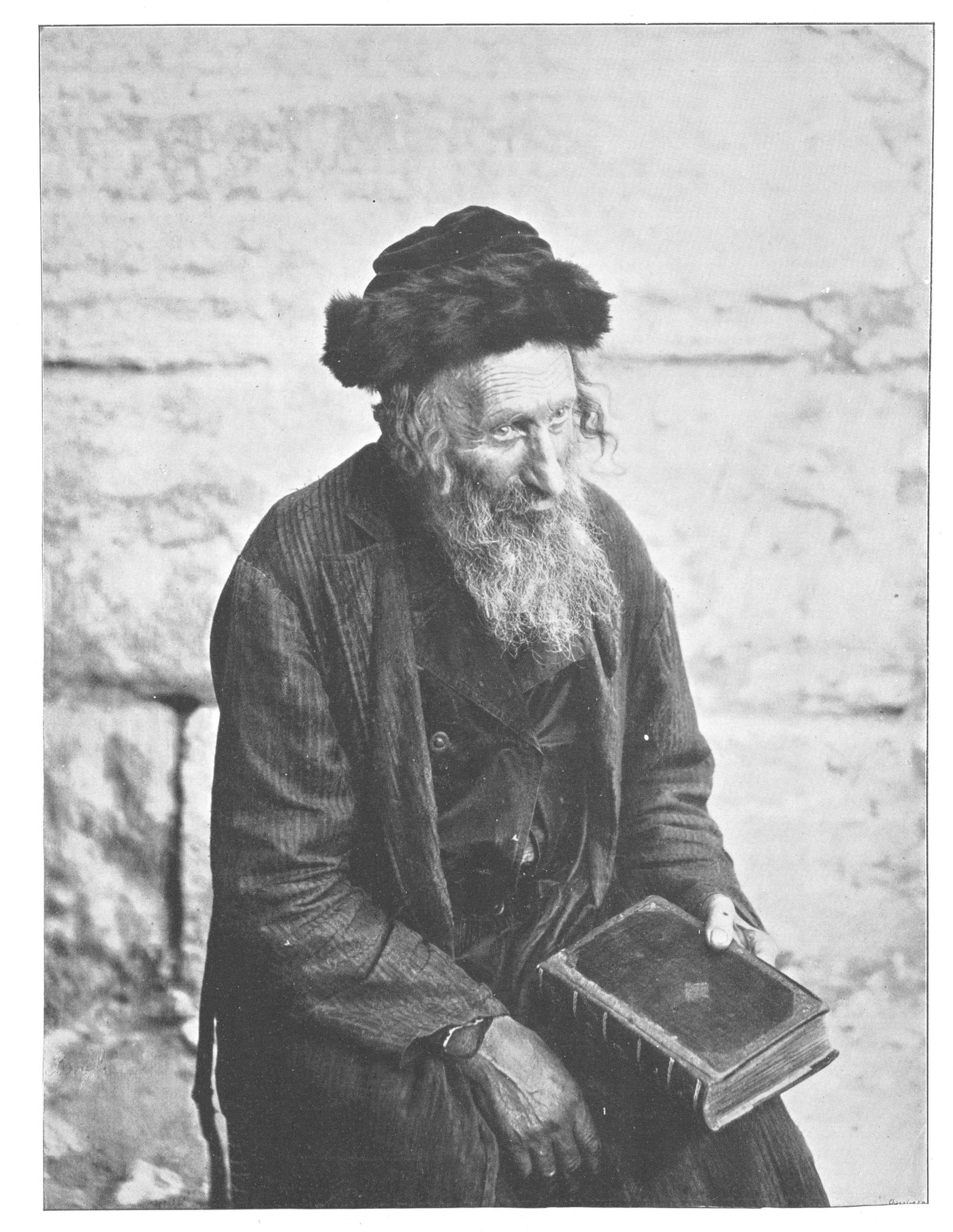תצלום של יהודי אשכנזי;1896,