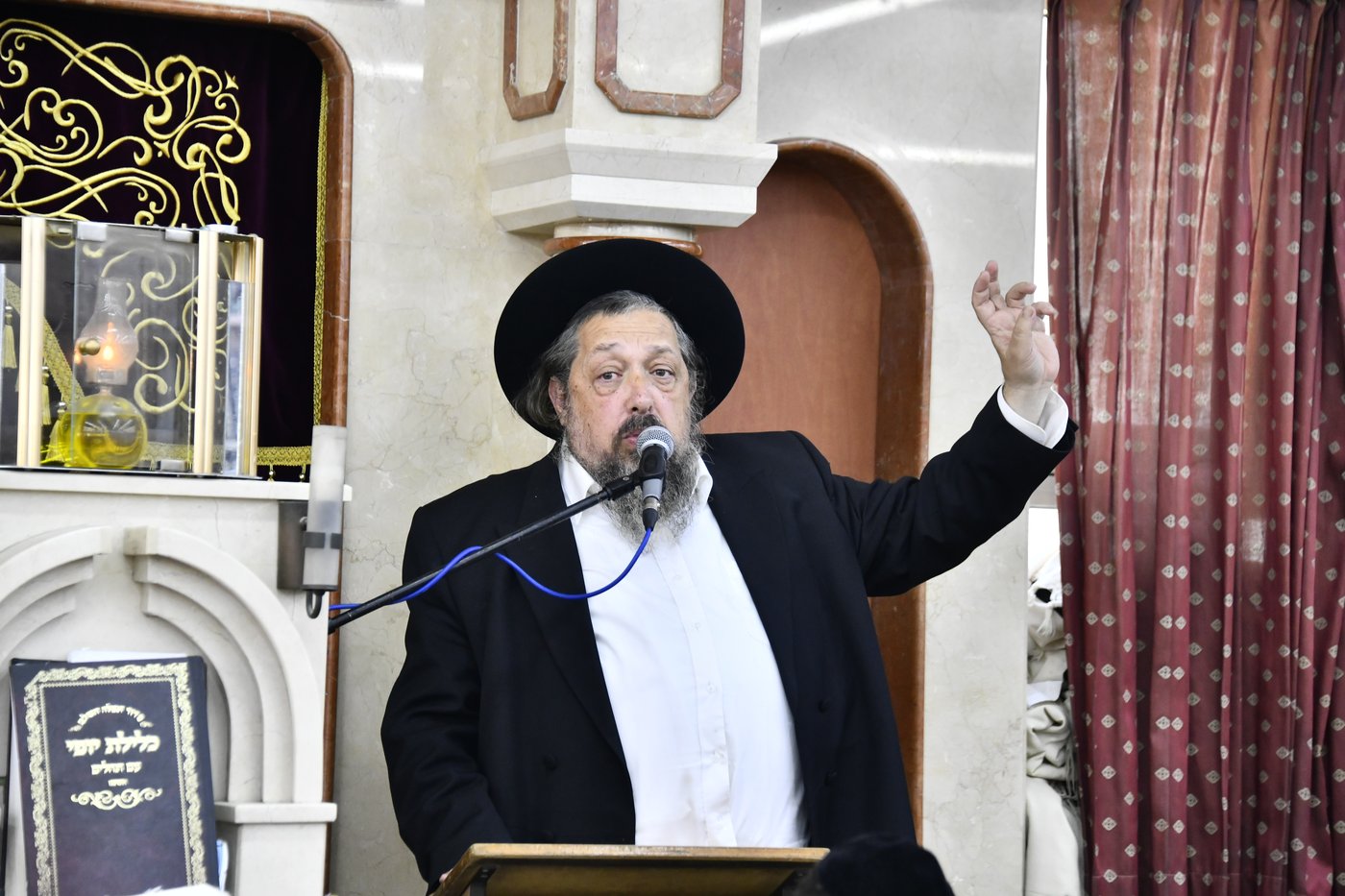 עצרת הספד על הגאון רבי אלטר דוד חיים שטרן זצ"ל
