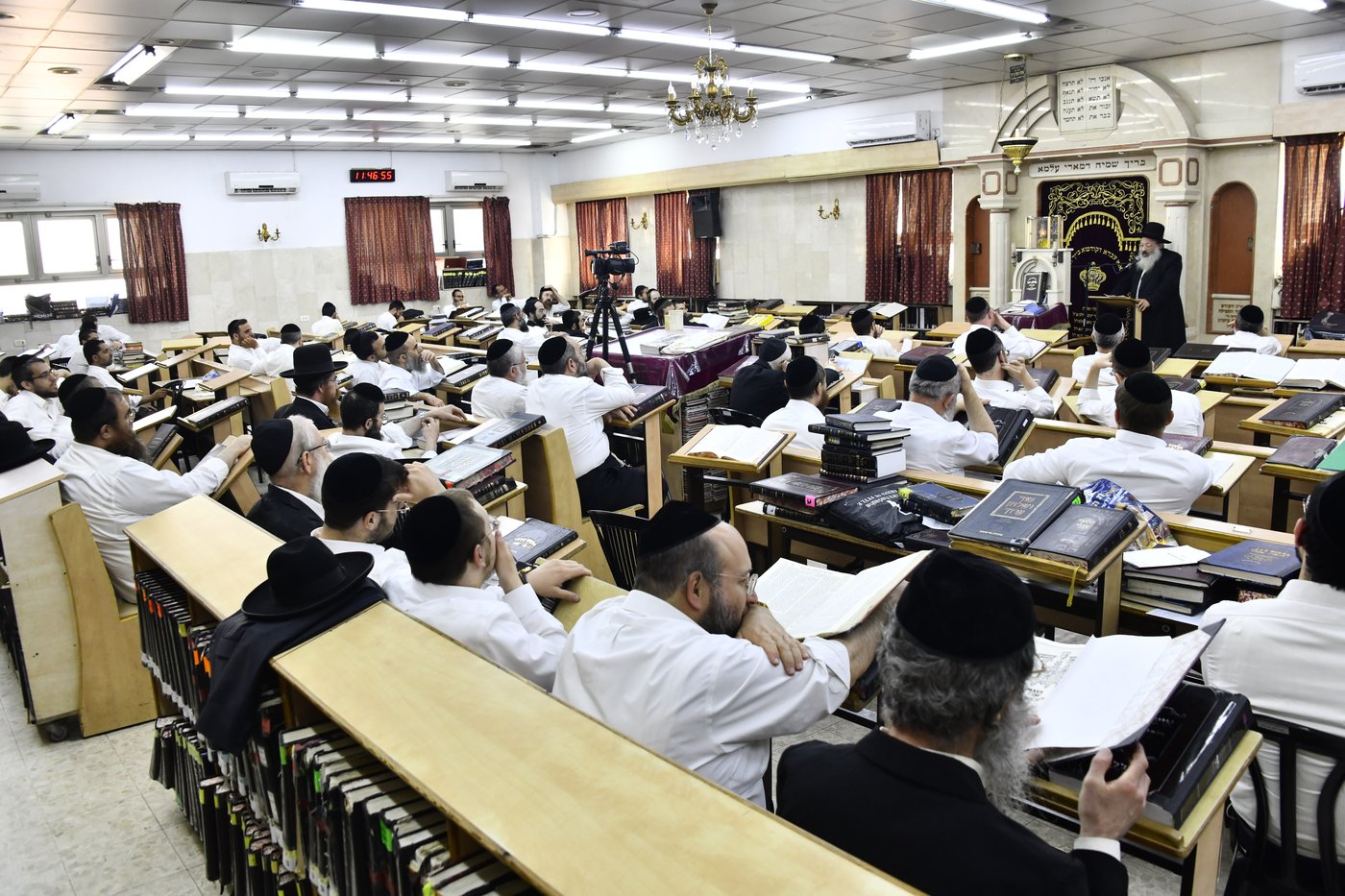 עצרת הספד על הגאון רבי אלטר דוד חיים שטרן זצ"ל