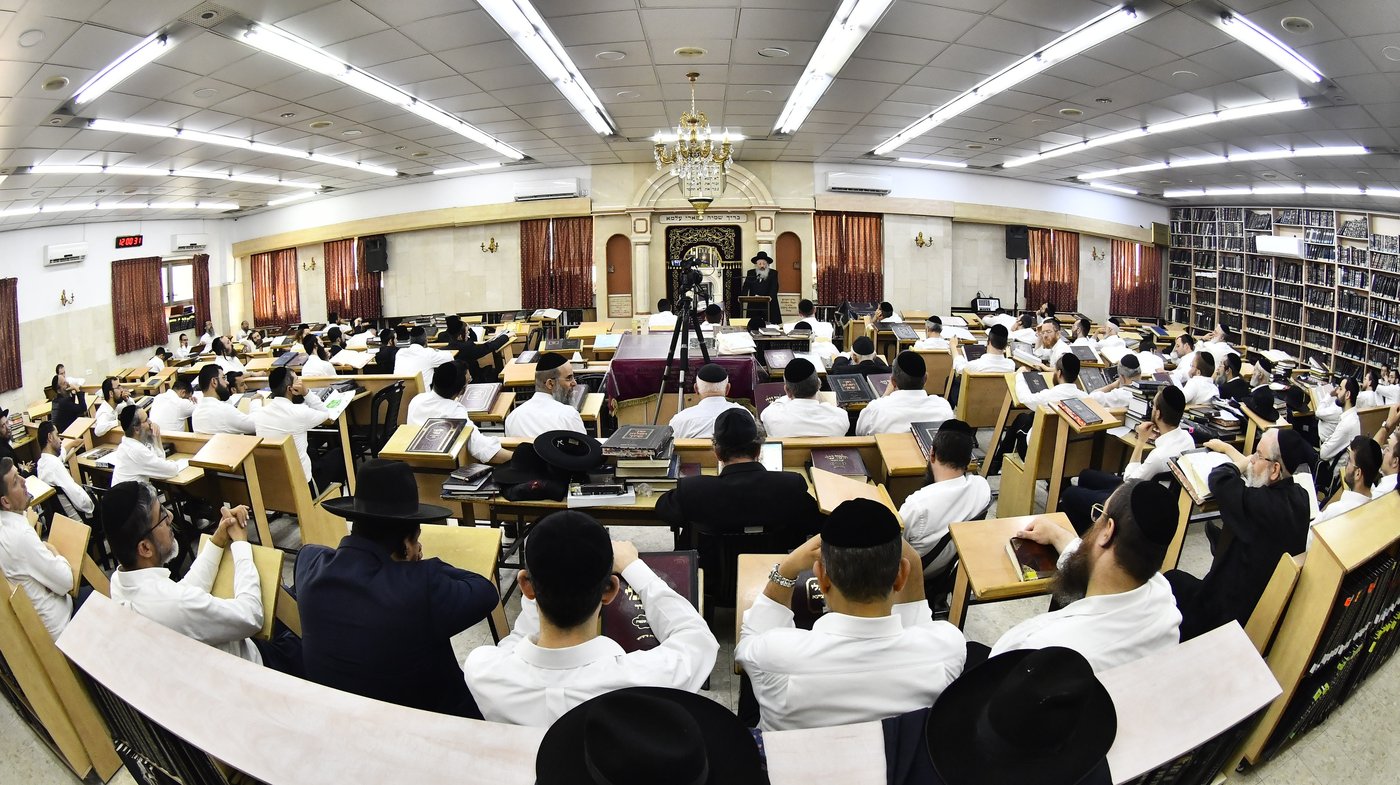 עצרת הספד על הגאון רבי אלטר דוד חיים שטרן זצ"ל
