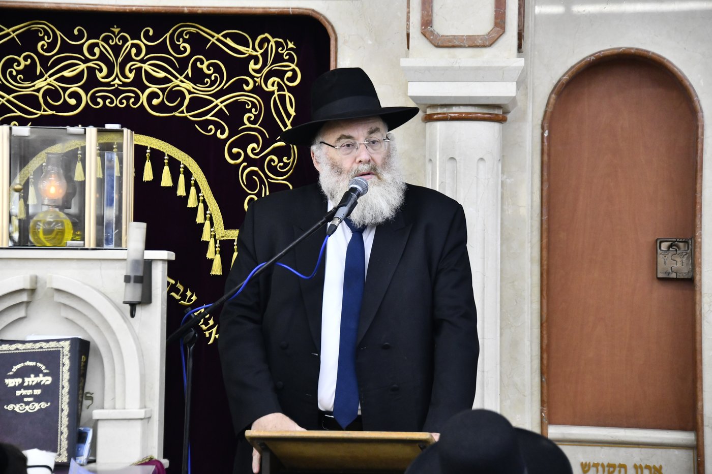 עצרת הספד על הגאון רבי אלטר דוד חיים שטרן זצ"ל