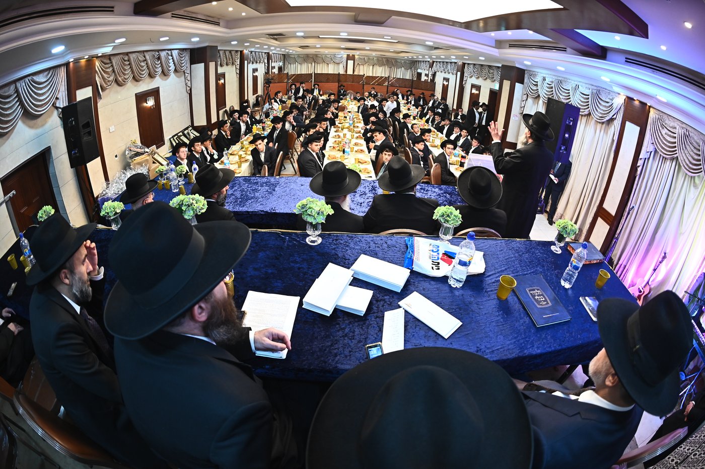 סיום מסכת גיטין בישיבת עטרת ראובן