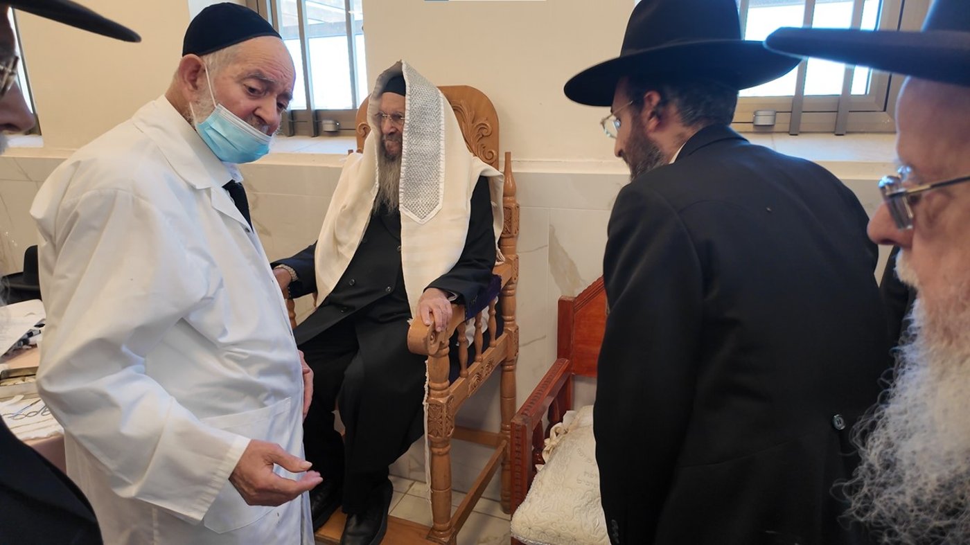 ברית לניני הגאון רבי יעקב הלל ולהגאון רבי יהושע ברכץ