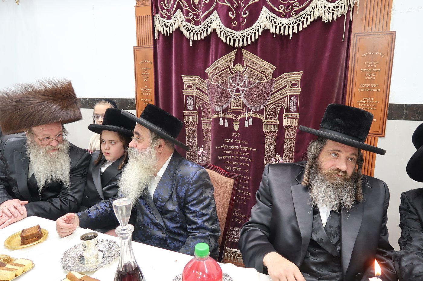 שמחת בר מצוה לבן זקוניו של האדמו"ר מלעלוב בראנוביץ