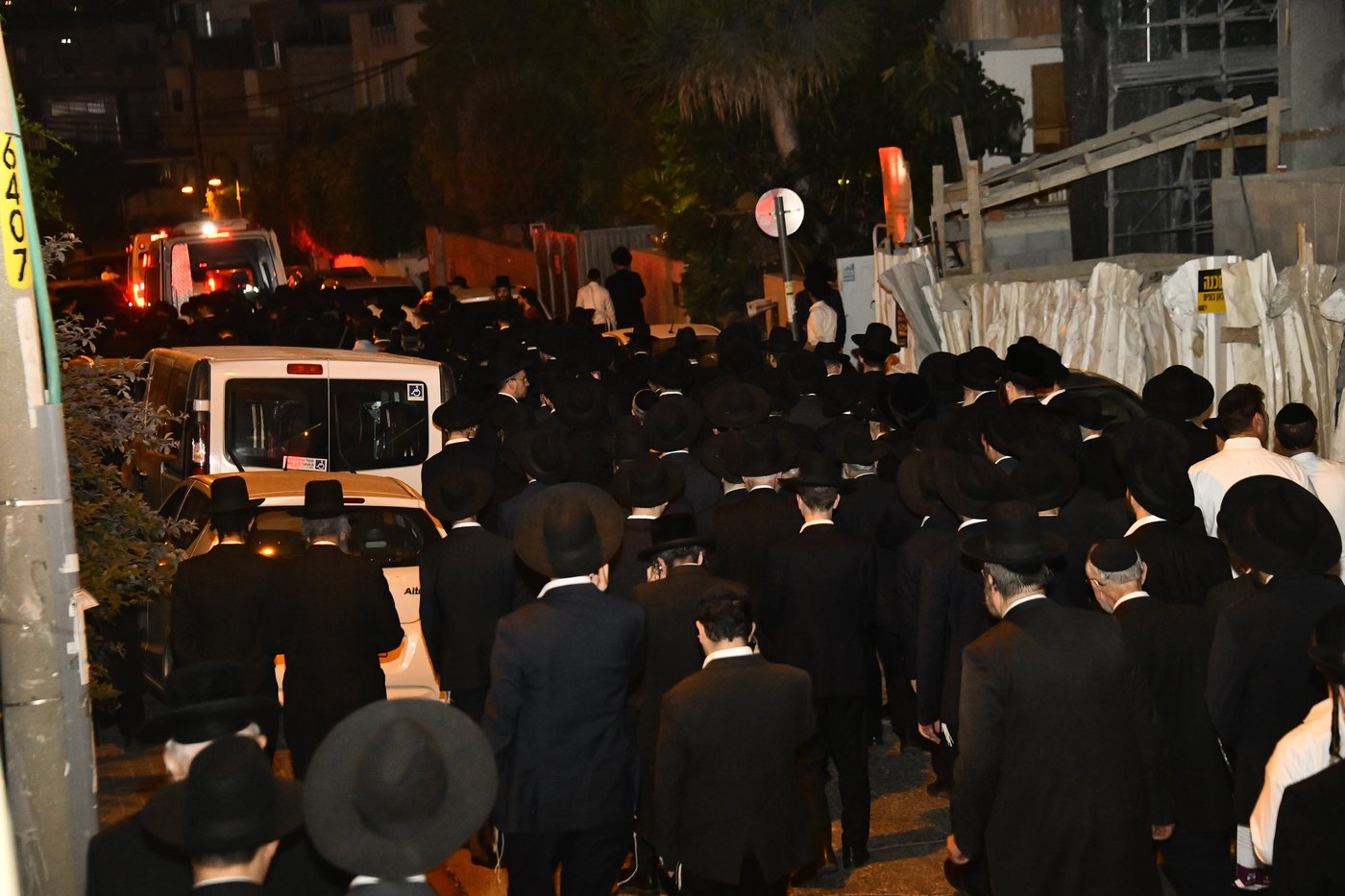 הלווית הקדוש הרב אלטר ישראל הכהן מצנר הי"ד