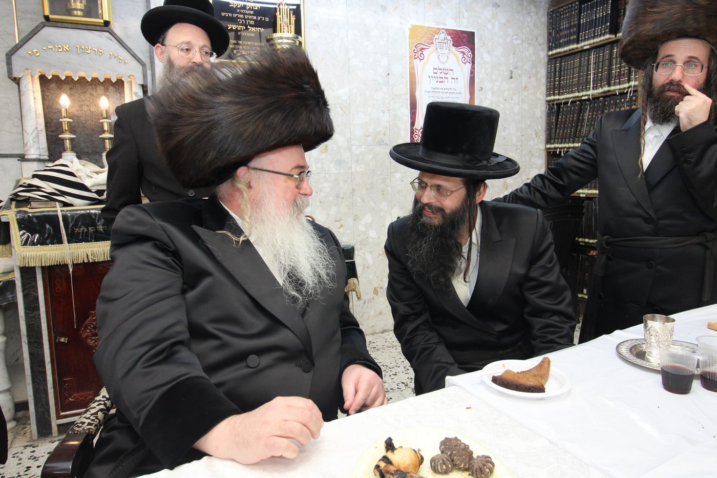 שמחת הברית בחצה"ק נדבורנה י-ם, ביאלה רמת אהרן