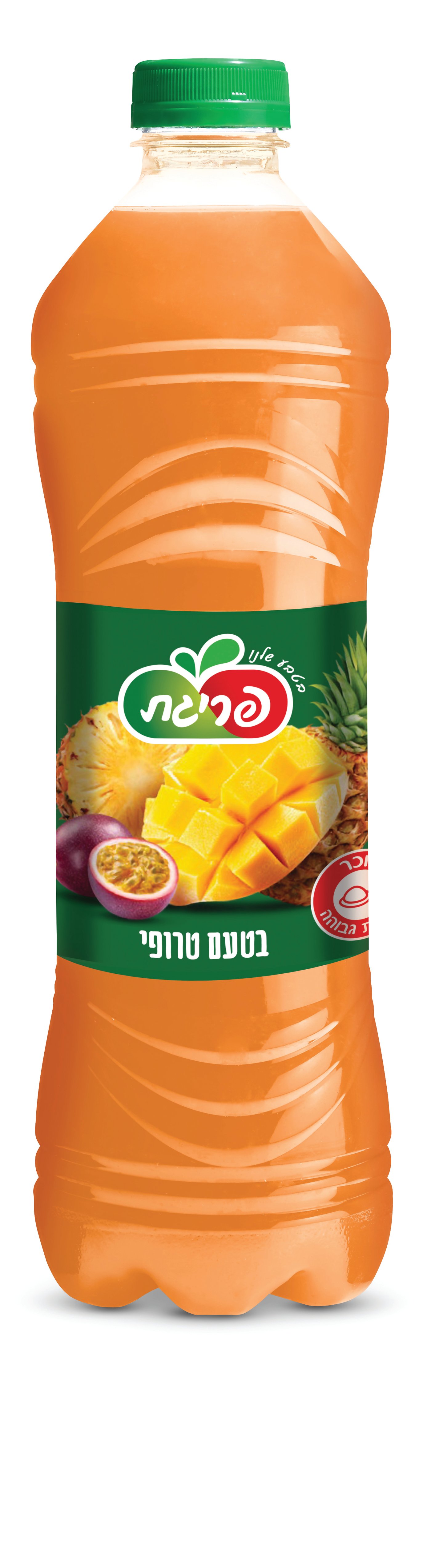 פריגת משיקה משקה בטעם טרופי חדש ללא חומרים משמרים