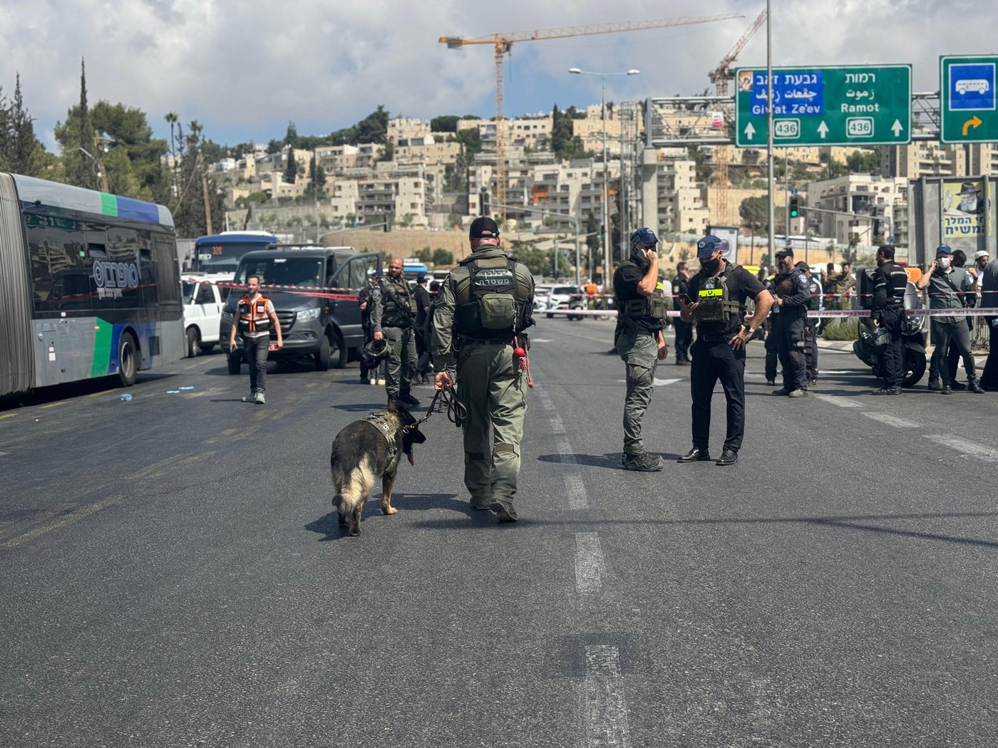 זירת הפיגוע