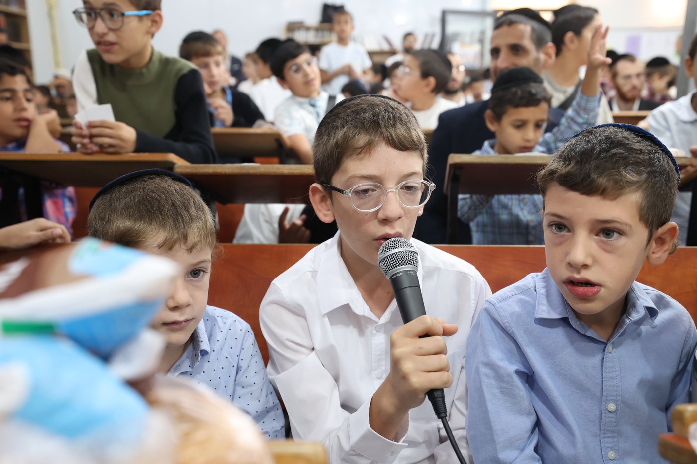 הראשל"צ הגאון רבי יצחק יוסף בסליחות בבית הכנסת "מגן אברהם"