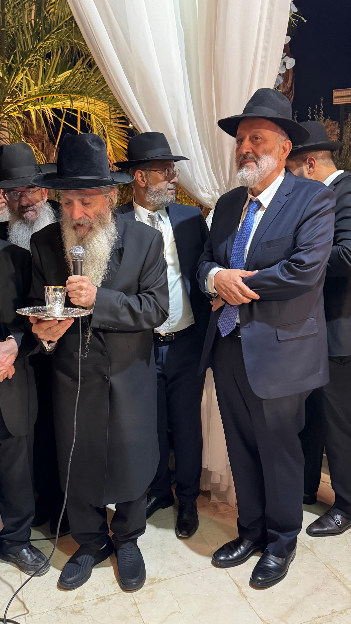 שמחת נישואי נכד האדמו"ר רבי דוד אבוחצירא