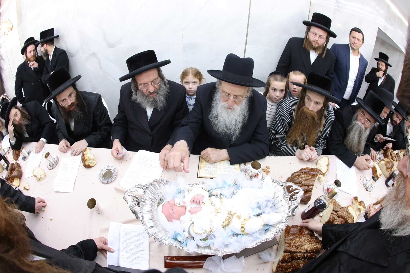 שמחת פדיון הבן בחצרות לעלוב ירושלים - גורליץ