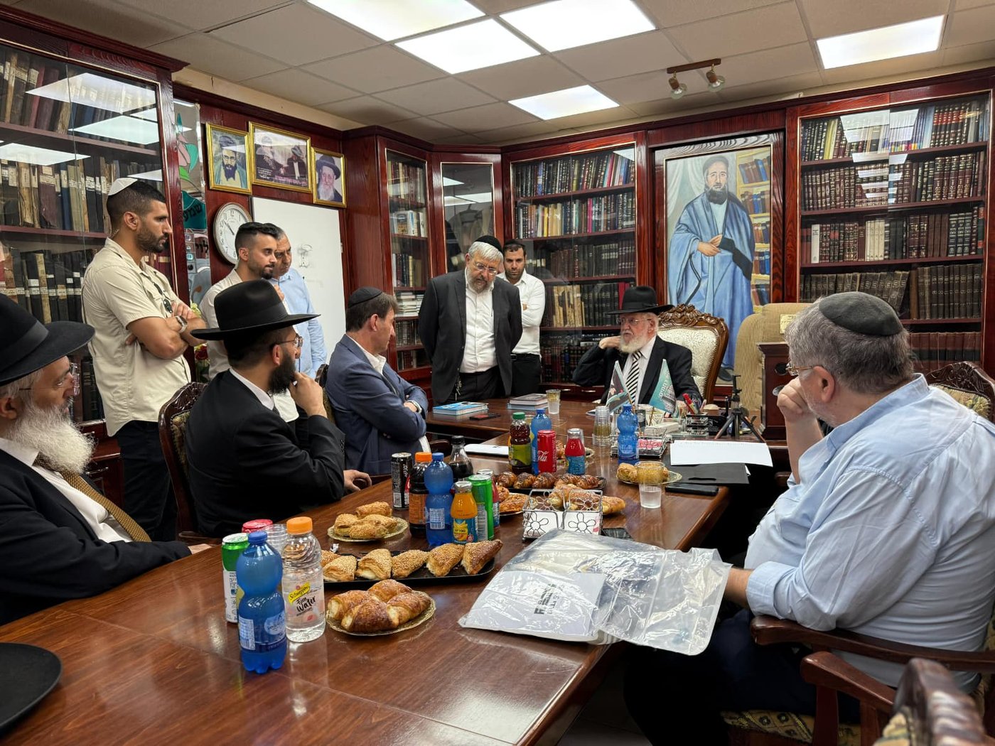 בועז ביסמוט בביקור בכסא רחמים