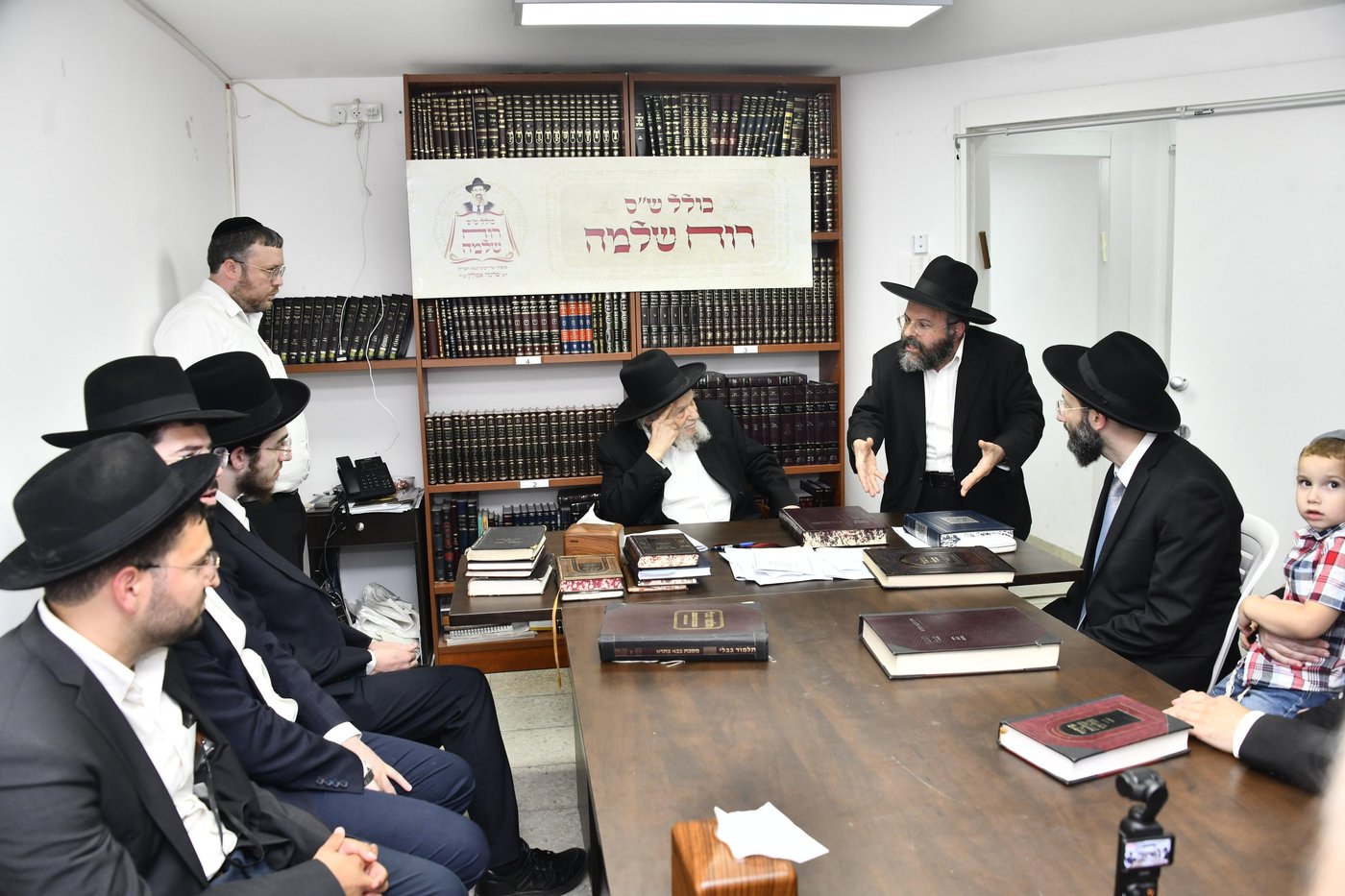 כולל ש"ס 'רוח שלמה' אצל הגרמ"ה הירש