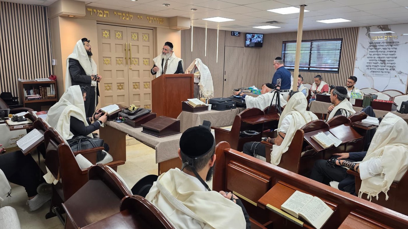 הגר"י אברג'ל בביקור בארה"ב ובמקסיקו