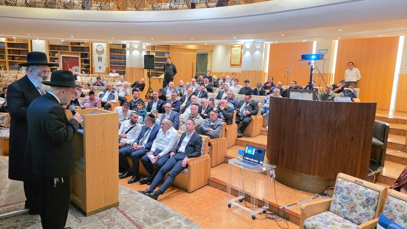 הגר"י אברג'ל בביקור בארה"ב ובמקסיקו