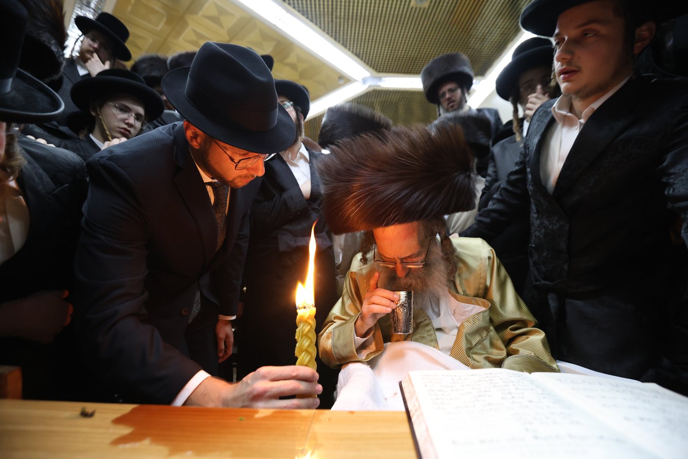 הרה"צ רבי אלימלך בידרמן שבת במירון