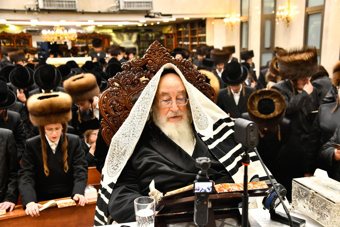 סליחות בחצה"ק ספינקא