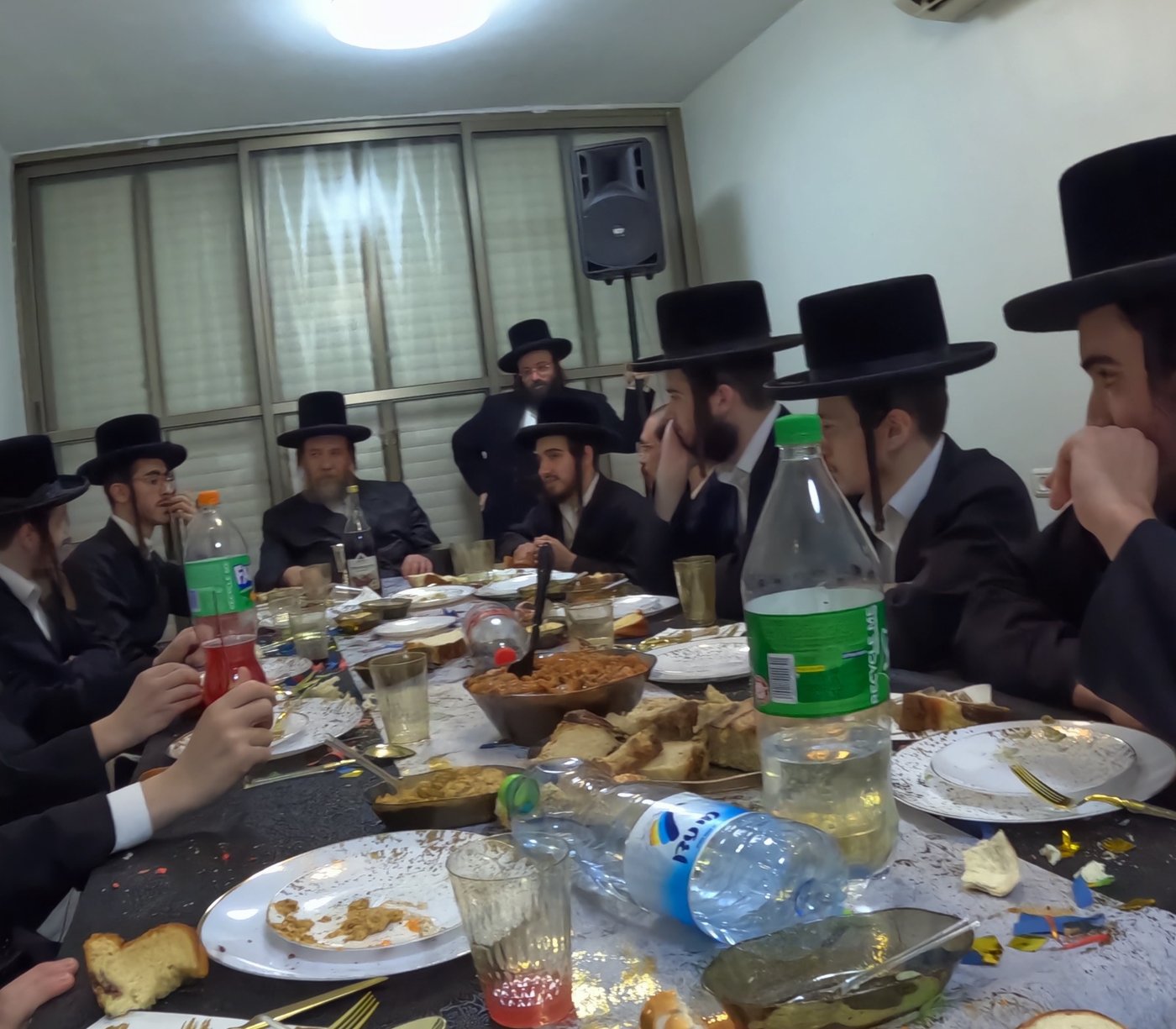 הרה"צ רבי יעקב מרדכי הגר בסיום מסכת