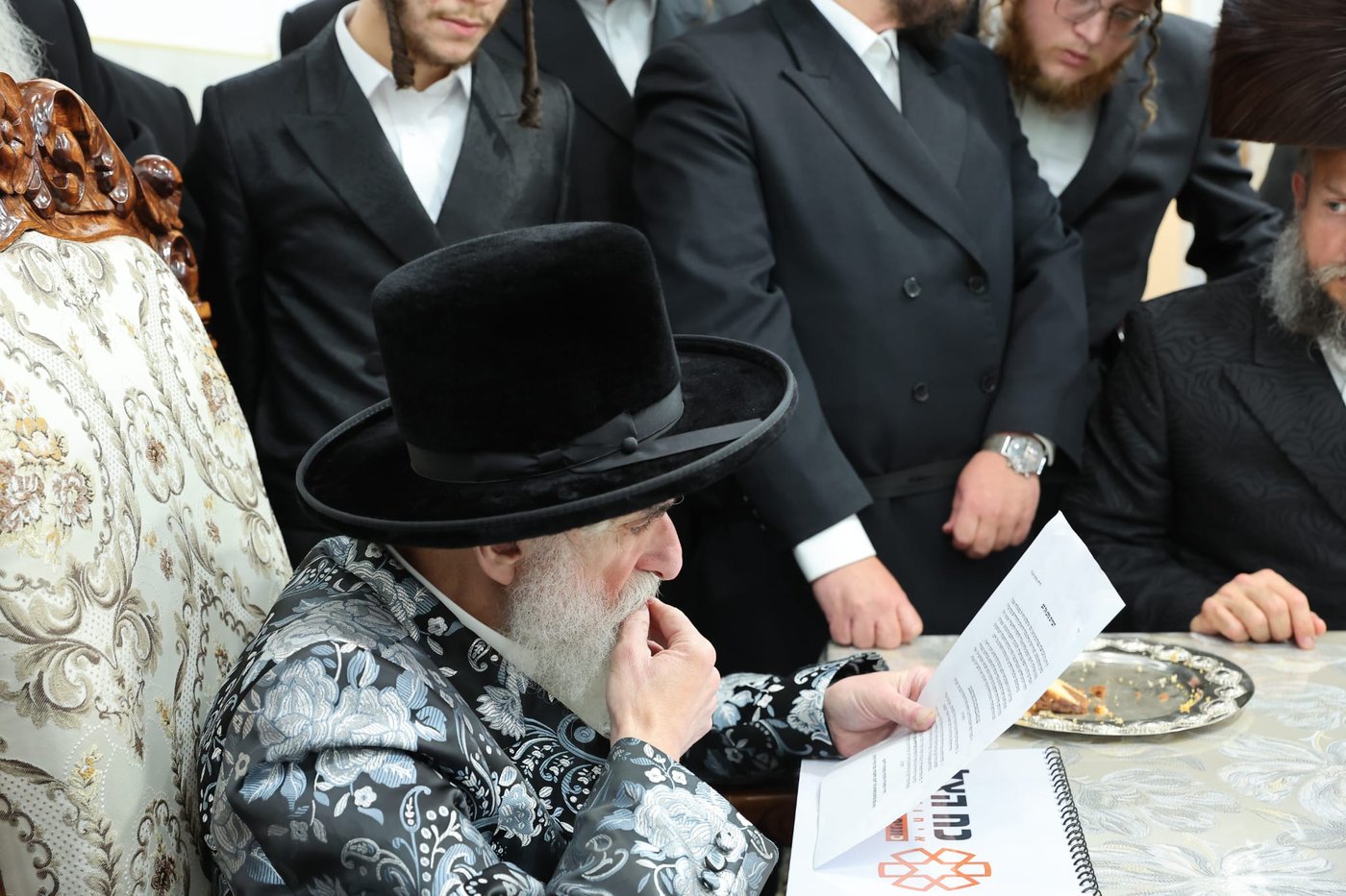 ראשי ארגון איחוד הצלה בביקור מרגש במעונו של האדמו"ר הקוה"ט מויזניץ 