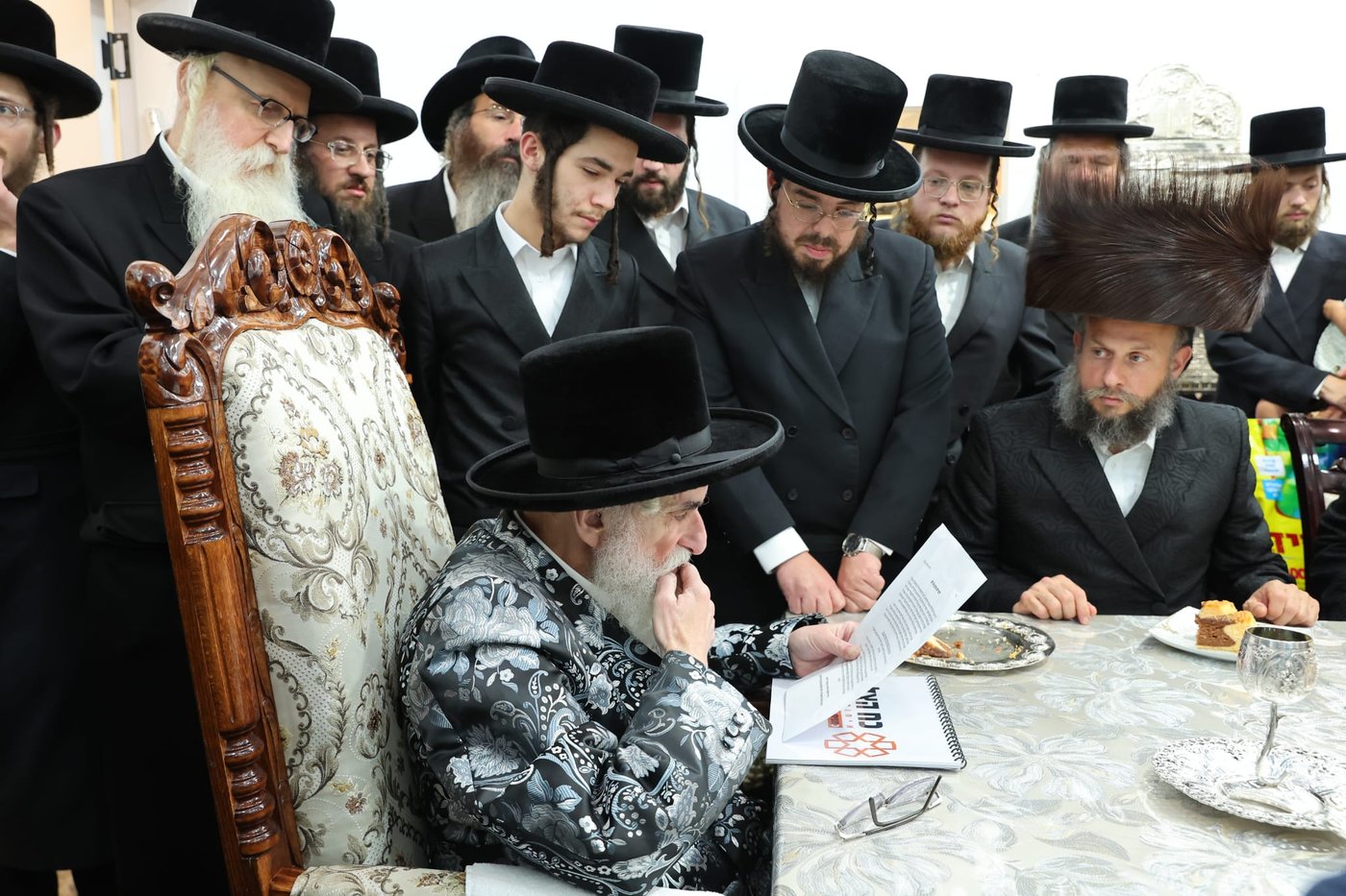 ראשי ארגון איחוד הצלה בביקור מרגש במעונו של האדמו"ר הקוה"ט מויזניץ 