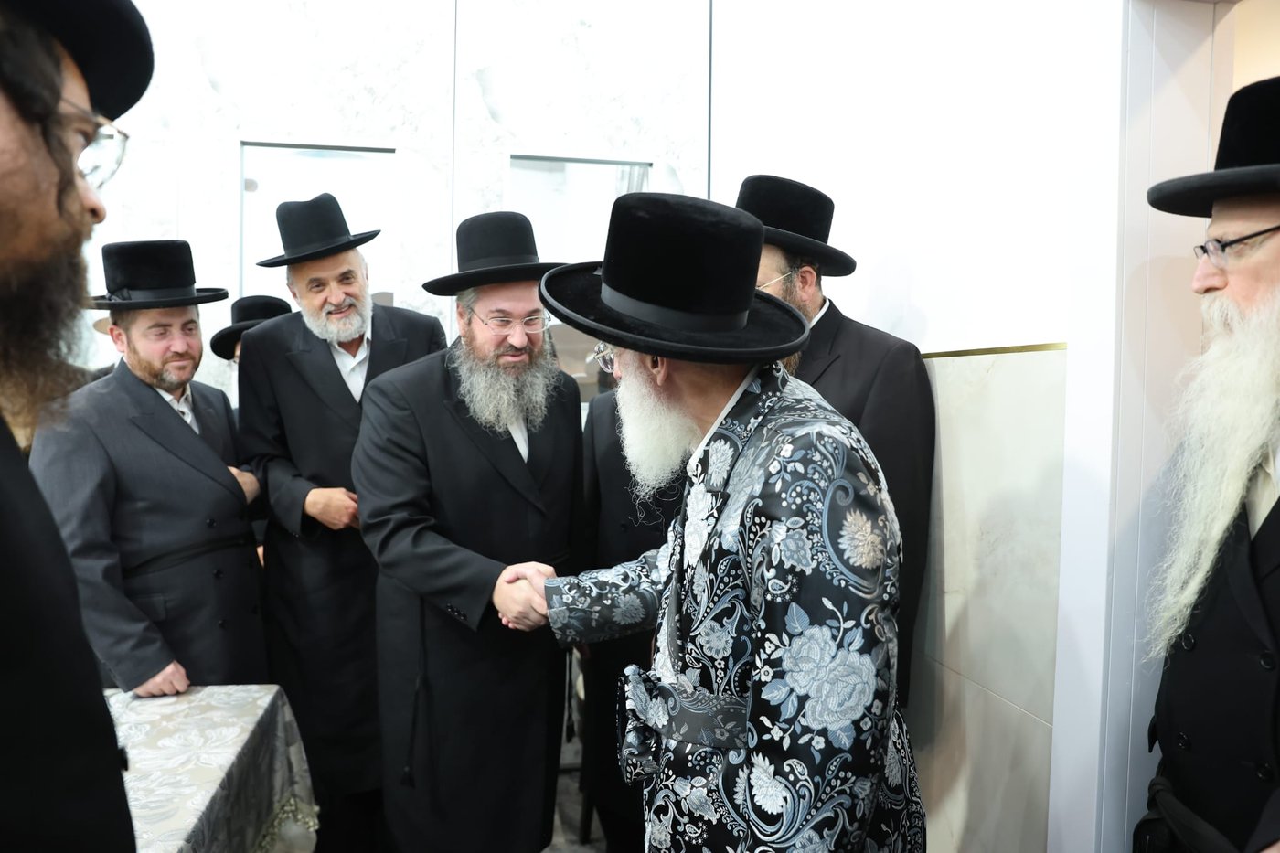 ראשי ארגון איחוד הצלה בביקור מרגש במעונו של האדמו"ר הקוה"ט מויזניץ 