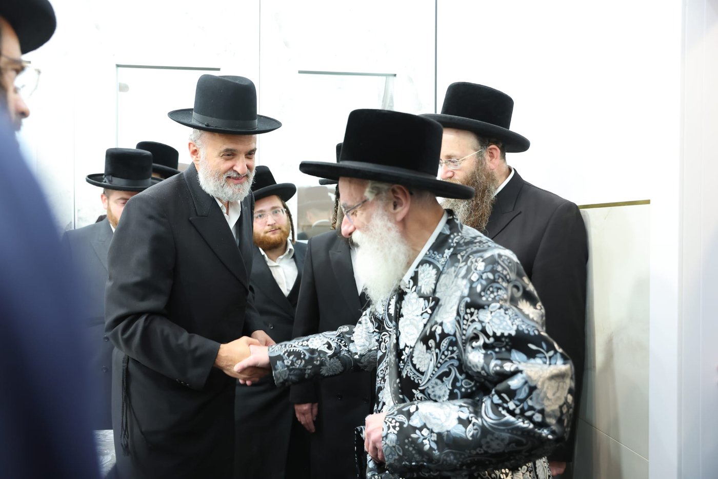ראשי ארגון איחוד הצלה בביקור מרגש במעונו של האדמו"ר הקוה"ט מויזניץ 