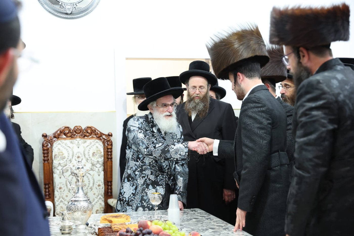 ראשי ארגון איחוד הצלה בביקור מרגש במעונו של האדמו"ר הקוה"ט מויזניץ 