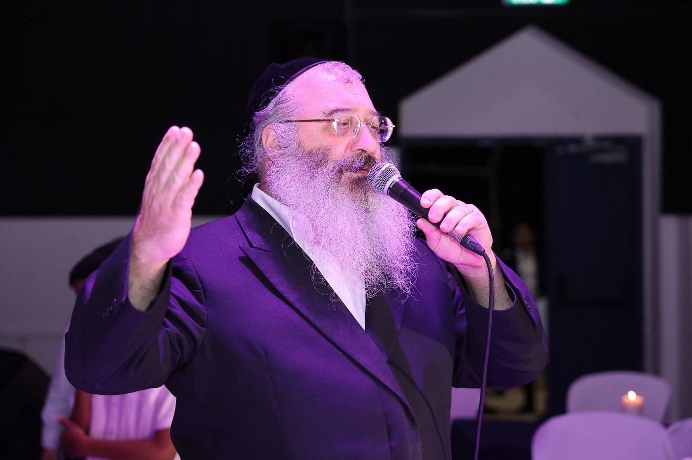מעמד הכתרת הגר"י משדי לרב קהילת "היכל השם" פרדס כץ