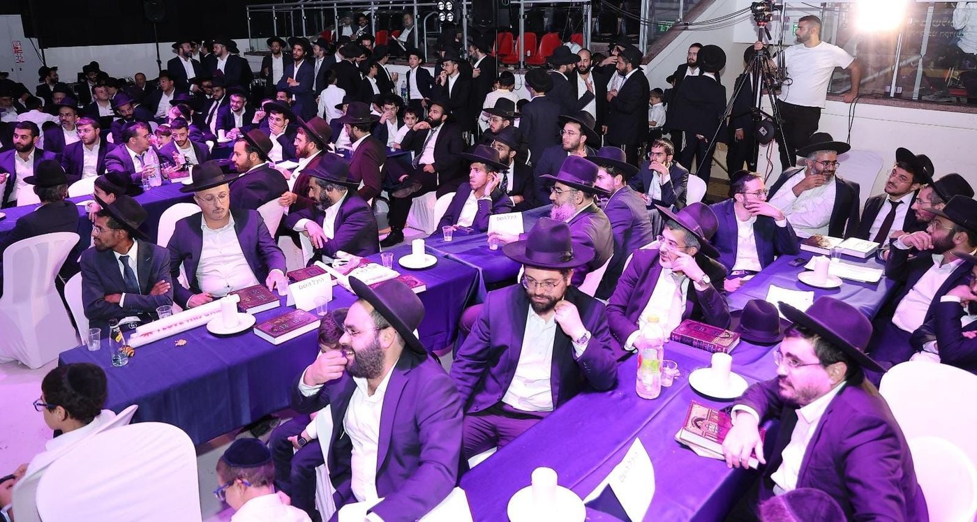 מעמד הכתרת הגר"י משדי לרב קהילת "היכל השם" פרדס כץ