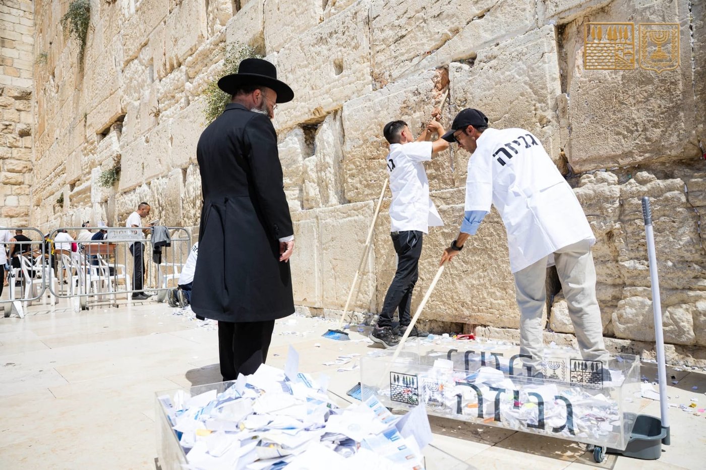 פינוי הפתקים