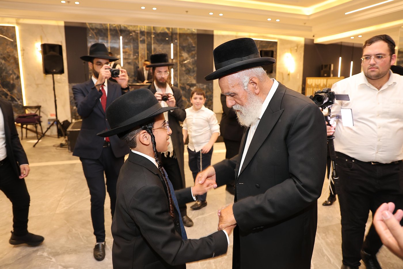 שמחת הבר מצוה לנין הגר"ש מחפוד 